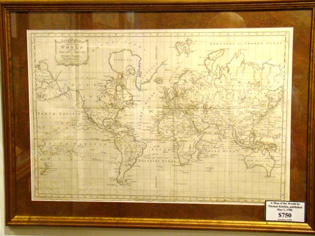 Thomas Kitchin's Map of the World published in 1789 — image 2